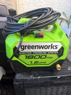 Greenworks 1800 PSI Electric Pressure Washer