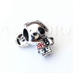 Pandora Surfing Koala, Australian, Charm Pendant #799031C01 + FREE Pandora Gift Box + Tag