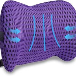 sproerden Lumbar Support Pillow, Ergonomic - Memory Foam Lumbar Support Pillow for Lower Back Pain Relief for Car Seats, Office Chairs, Gaming Console