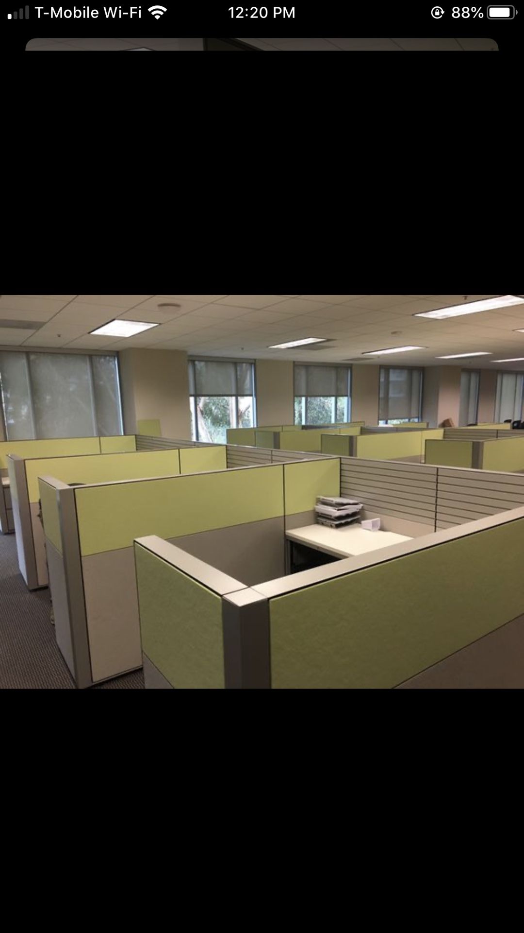 Office cubicles