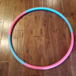 very sturdy hula hoop and build the bear shelf