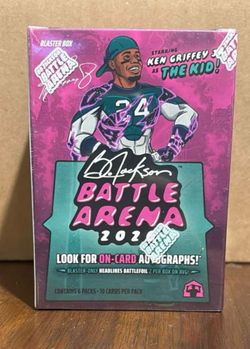 Bo Jackson battle Arena - Ken Griffey blaster sealed