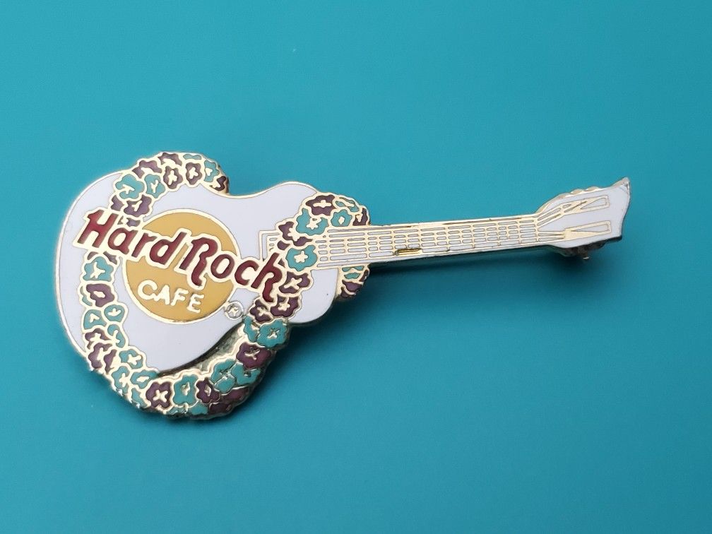 Hard Rock Cafe Honolulu Guitar Pin