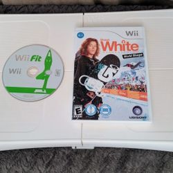 Wii Fit Game, Wii Balance Board and Shaun White Snowboarding World Stage Bundle