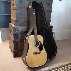 Acoustic Guitar and Case
