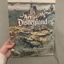Rare Art of Disneyland book (signed by Bob Gurr)