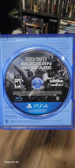 Playstation 4 Ps4 Call Of Duty Modern Warfare  Game 