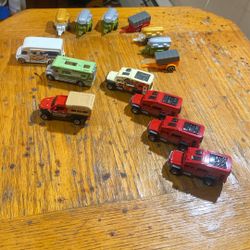 Matchbox Camping Motor Homes