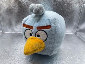Angry Birds Space Ice Cube Light Blue Square Plush 5" Commonwealth no sound