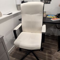 White Desk Chair