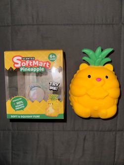 Jumbo Pineapple Bear Squish