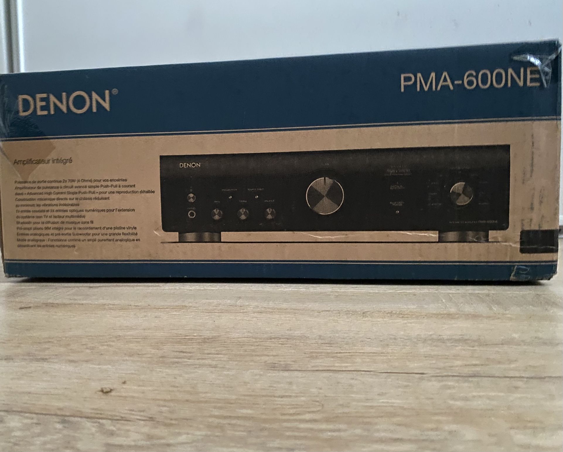 DENON PMA-600NE INTEGRATED AMPLIFIER - BRAND NEW SEALED IN BOX! 
