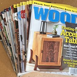 Woodworking Magazines - Lot of 111