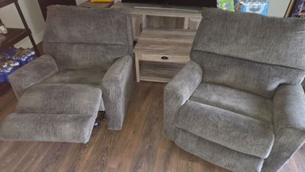 Reclining swivel rocker chairs