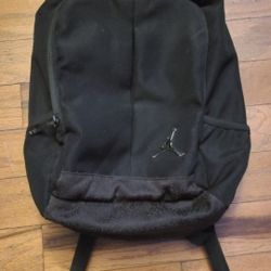 TAKING BEST OFFER. Air Jordan Black Backpack, Good Condition. TAKING BEST OFFER. 