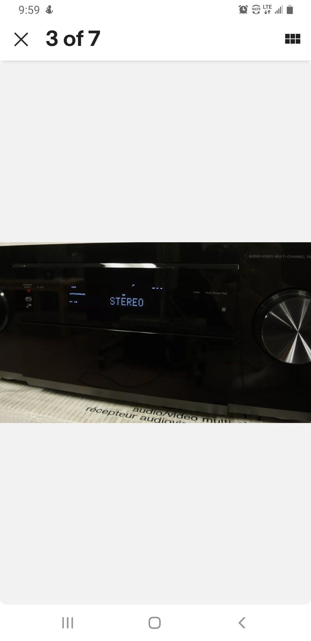 Pioneer VSX-1121-K Home theater receiver with 3D-ready HDMI switching and Apple AirPlay 110wpc