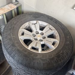 2016 Chevy Colorado Stock Tires 
