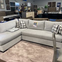 4TH OF JULY SALE🚨‼️ Grey Sectional☑️✨ $1,899