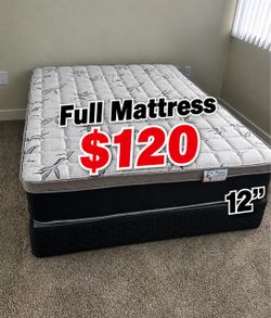 New full mattress only $120