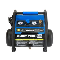 Kobalt Quiet Tech 2-Gallon Portable Electric 125 Psi Air Compressor