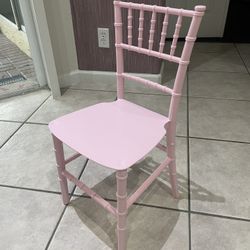 Brand New Pink Chiavari Kids Chair