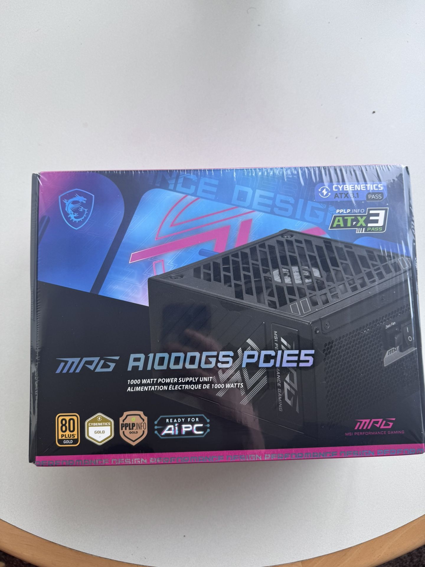 MSI 1000w gold Power Supply