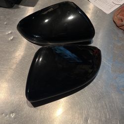 Golf R Mk6 Mirror Caps (BLk)