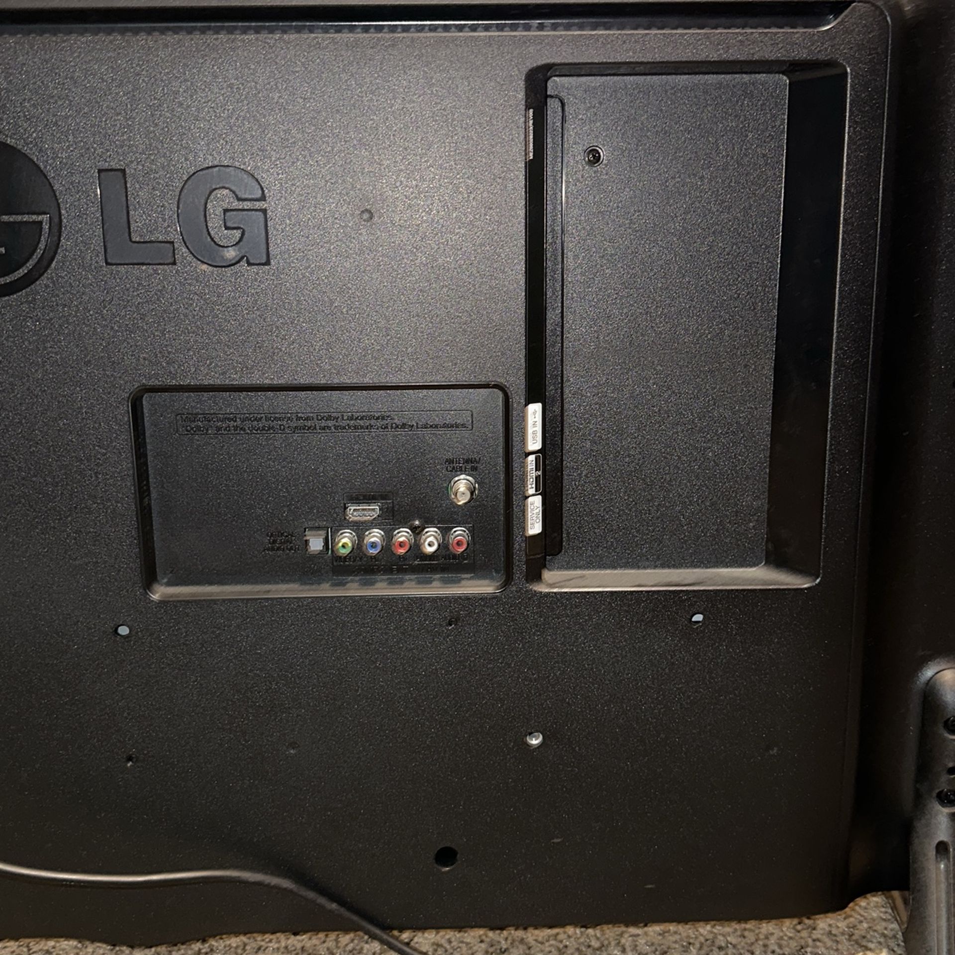 LGTV With HDMI Cable