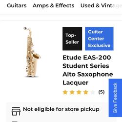 etude EAS-200 saxophone 