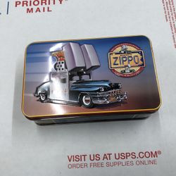 The car is zippo with keychain