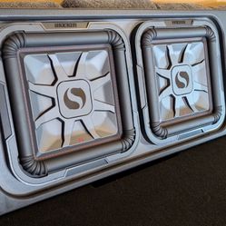 New Custom Ported Box 2 12” Kicker L7t Subwoofers For Single Cab Trucks