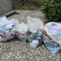 Ten Bags Of Kids Clothes