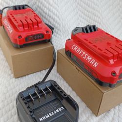 Genuine Craftsman 2 PK v20  2Ah Battery kit