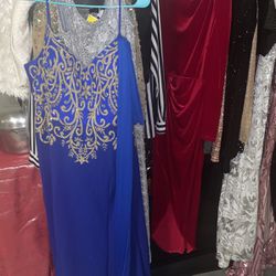 Blue Elegant Dress 