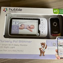 Nursery Pal Shimmer 5" Wi-Fi HD Baby Monitor - NEW
