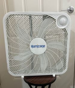 Hurricane Box Fan White