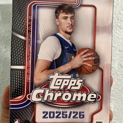 2025 NBA Topps Chrome Hanger Box