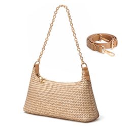 women summer straw purse boho woven should bag crochet purse crossbody bag