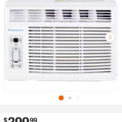 Keystone 14,500 BTU 115V Window Air Conditioner Cools 650 Sq. Ft. with Dehumidifier and Smart Remote Control in White