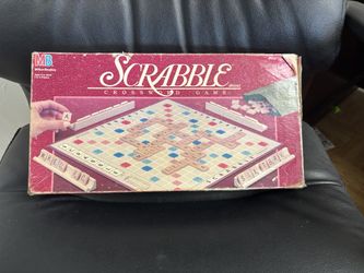 Vintage Scrabble Board Game 1989 Edition 