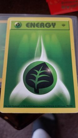 1st edition energy card pokemon