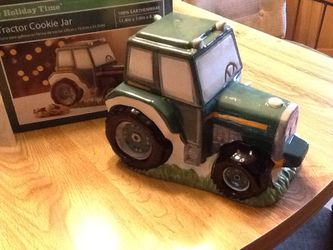 Tractor cookie Jar