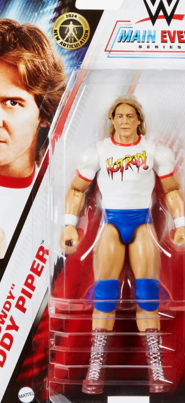 WWE Roddy Piper Action Figure Rare
