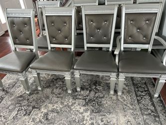 Dinning table with 6 chairs