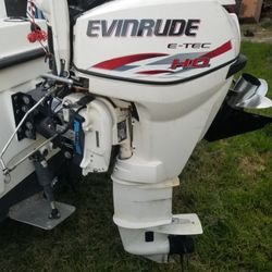 15hp Evinrude Etec Fuel Injected Trade Or Sell