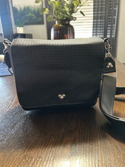 Disney Black Crossbody Pin Purse