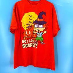 Rugrats Halloween Graphic Tee Shirt Adult Sz. L