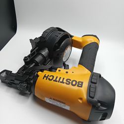 Bostitch RN46 Coil Roofing Nailer + Vinyl Siding Adapter – Works Great