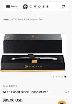 Cross - Black Ballpoint Pen