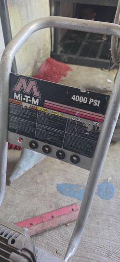 MITM pressure washer 4000 psi